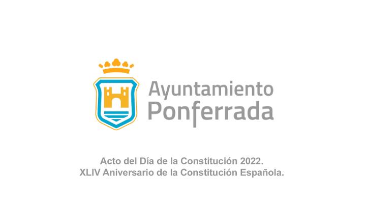 Acto del Día de la Constitución 2022