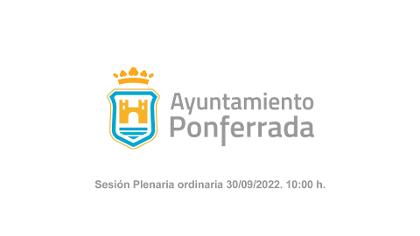 Sesión plenaria 30/09/2022